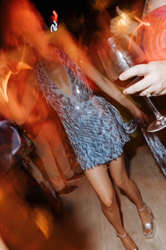 fun wedding reception dancing in cabo