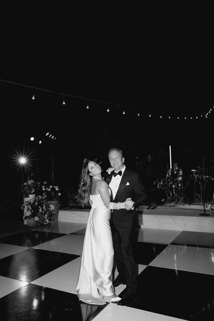 bride and dad dance