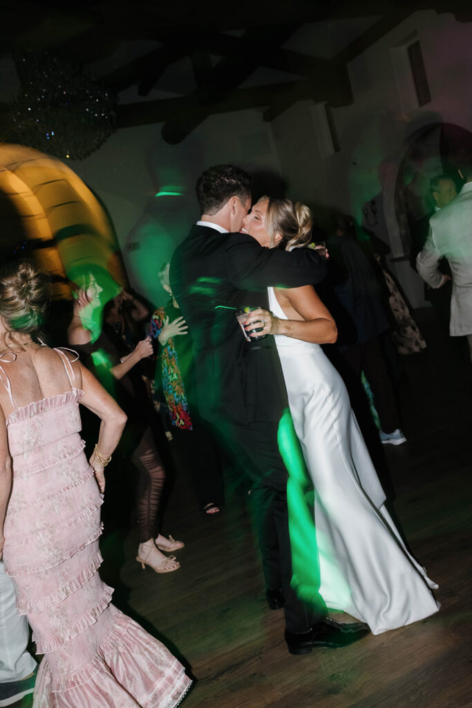 bride and groom wedding reception dancing moments