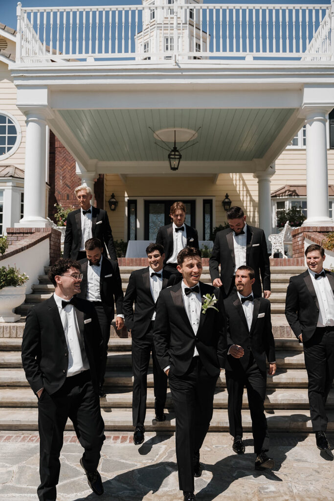 fun groom and groomsmen
