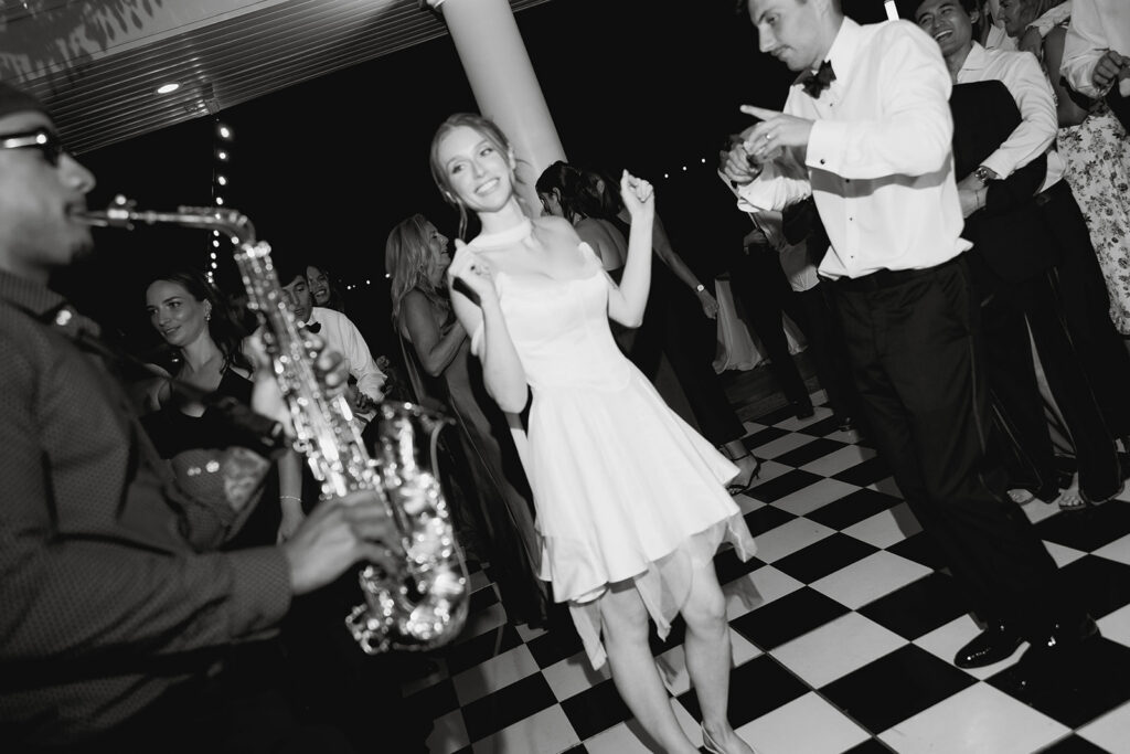 candid wedding reception dancing moments