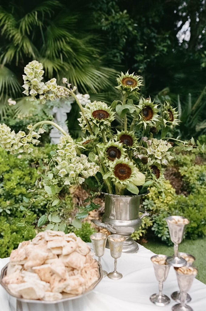 wedding grazing table decor