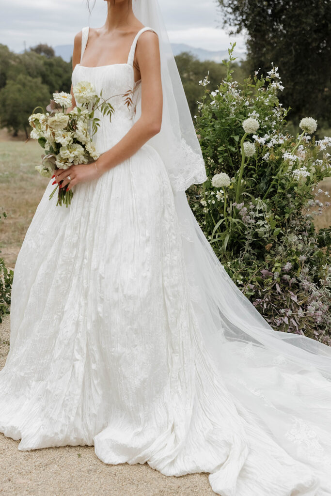 editorial bridal moments during an ojai wedding at a private estate