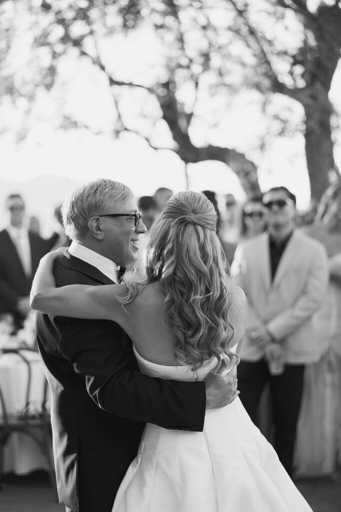 bride and dad dance